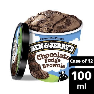 Ben & Jerry's Chocolate Fudge Brownie 100ml - 